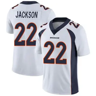 Kareem Jackson Men's Nike Navy Denver Broncos Alternate Custom Game Jersey Size: Extra Large