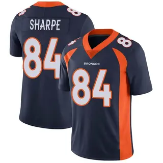 Shannon Sharpe Jersey Denver Broncos Orange Tank Top Limited Jersey